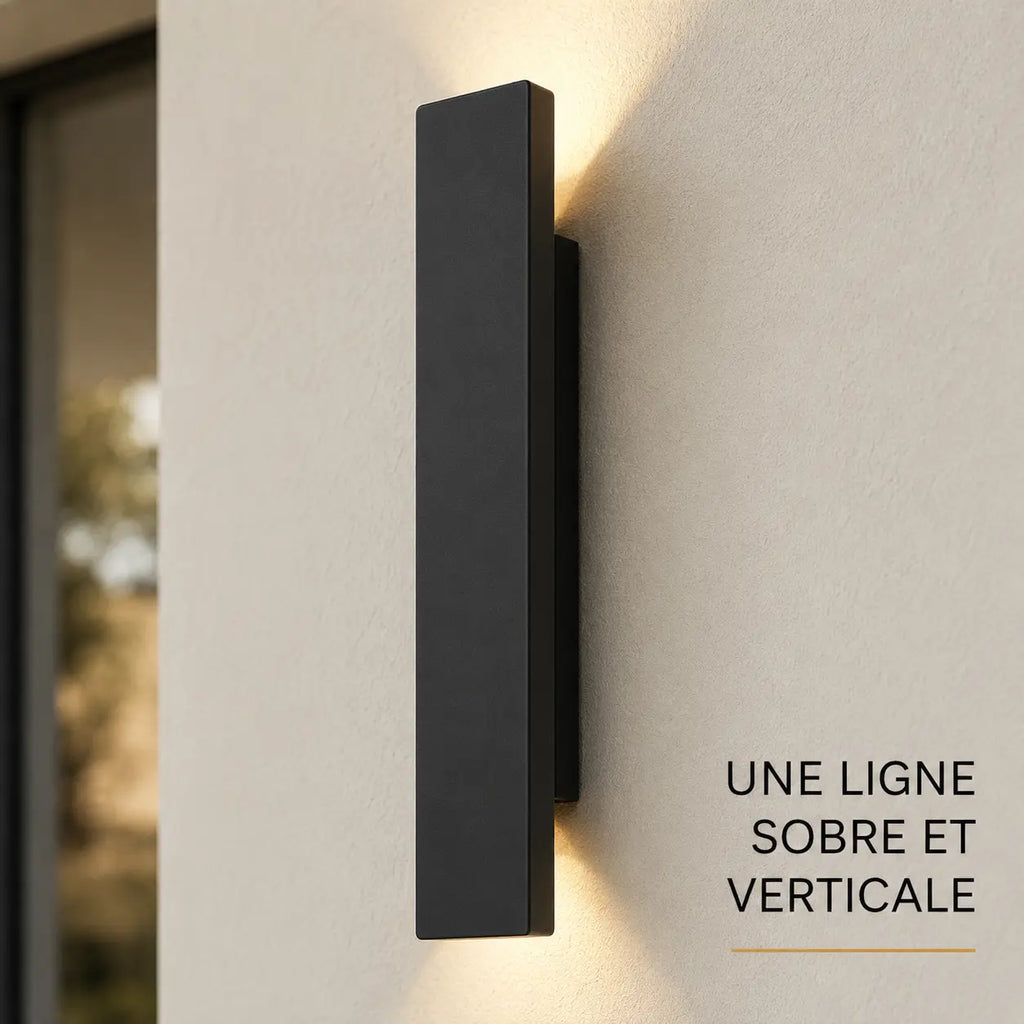 Installation murale directe de l'applique murale extérieure
