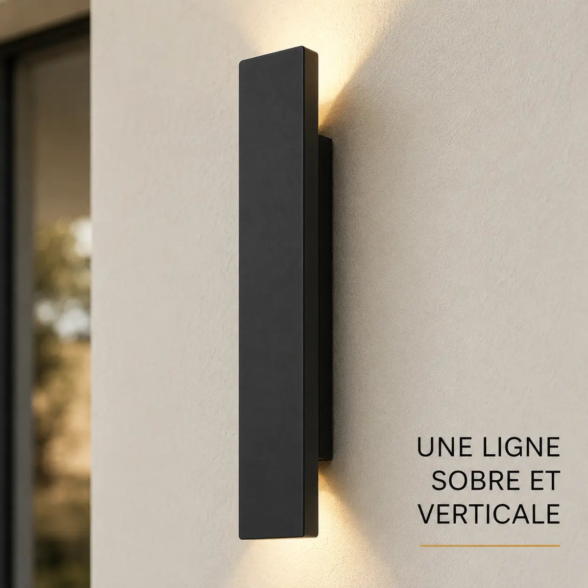 Installation murale directe de l'applique murale extérieure